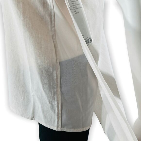 Lululemon Tank Top Beige Mesh Panel Minimalist Studio Streetwear Size 2 NWT - Picture 4 of 5